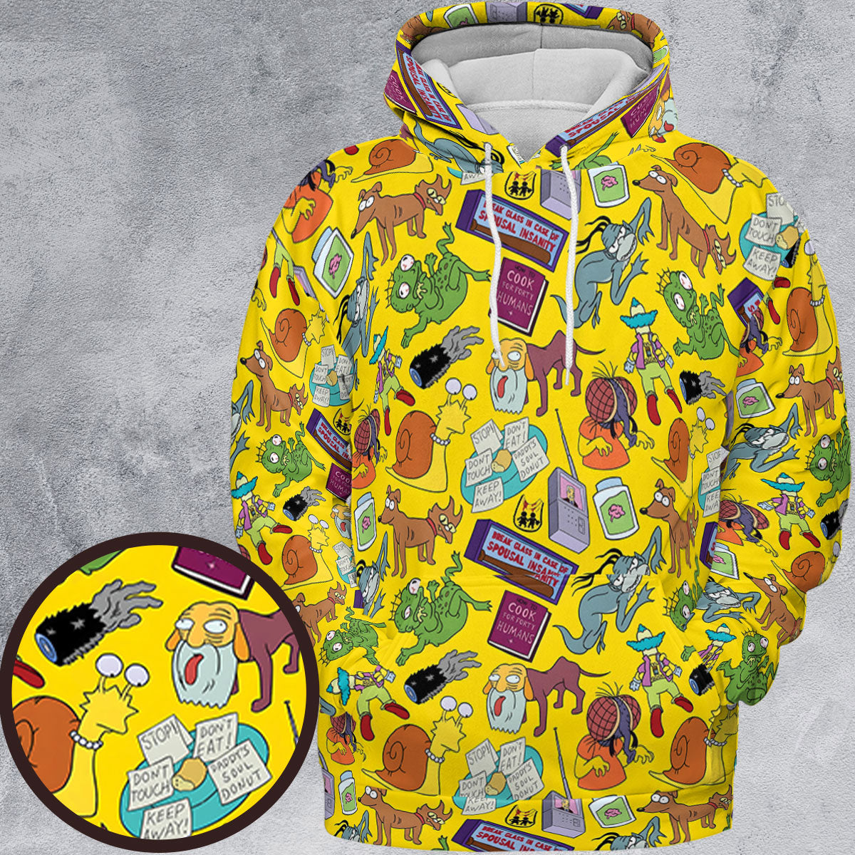 Full Print Hoodie - MU3WSCQ1