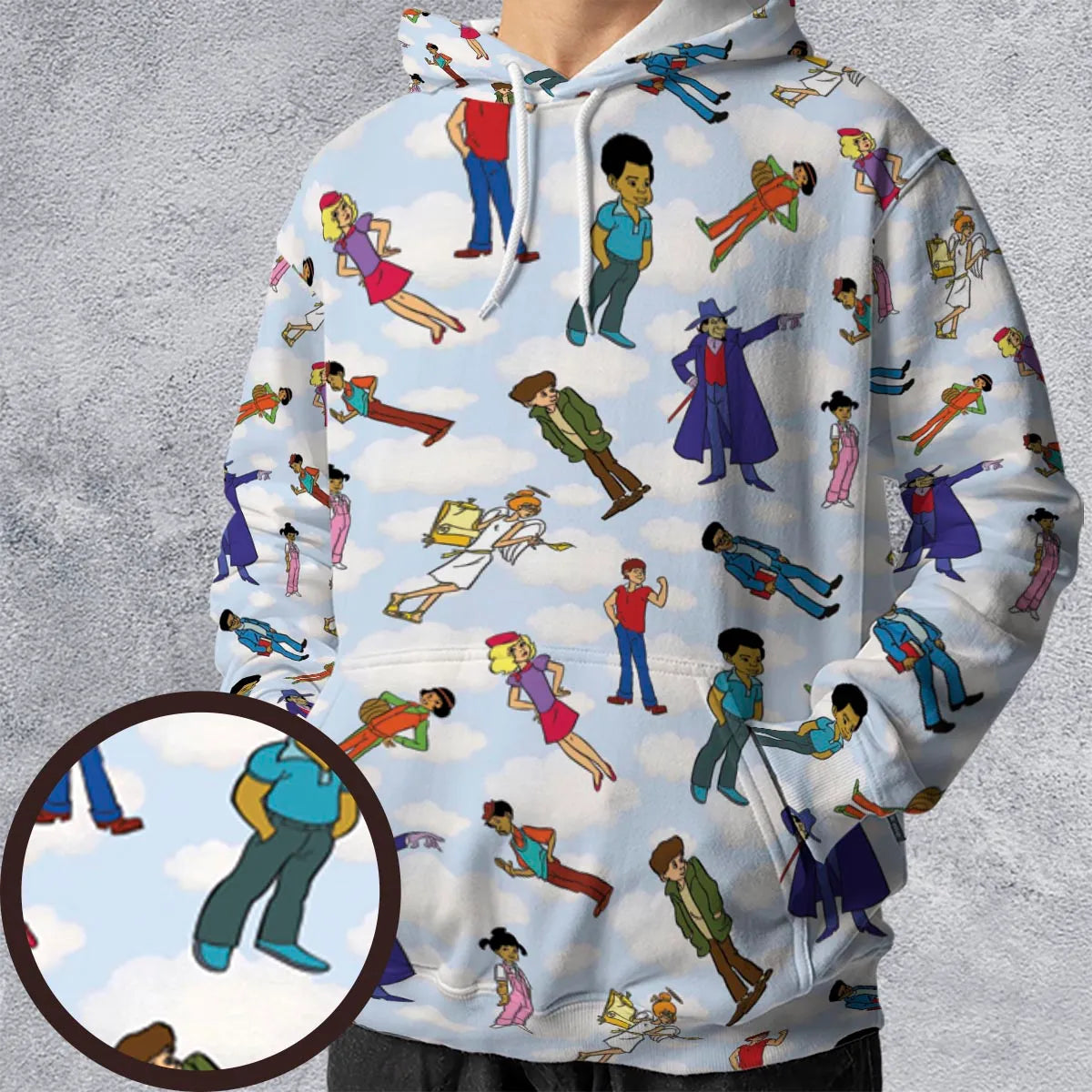 Full Print Hoodie - XG1ECFYG