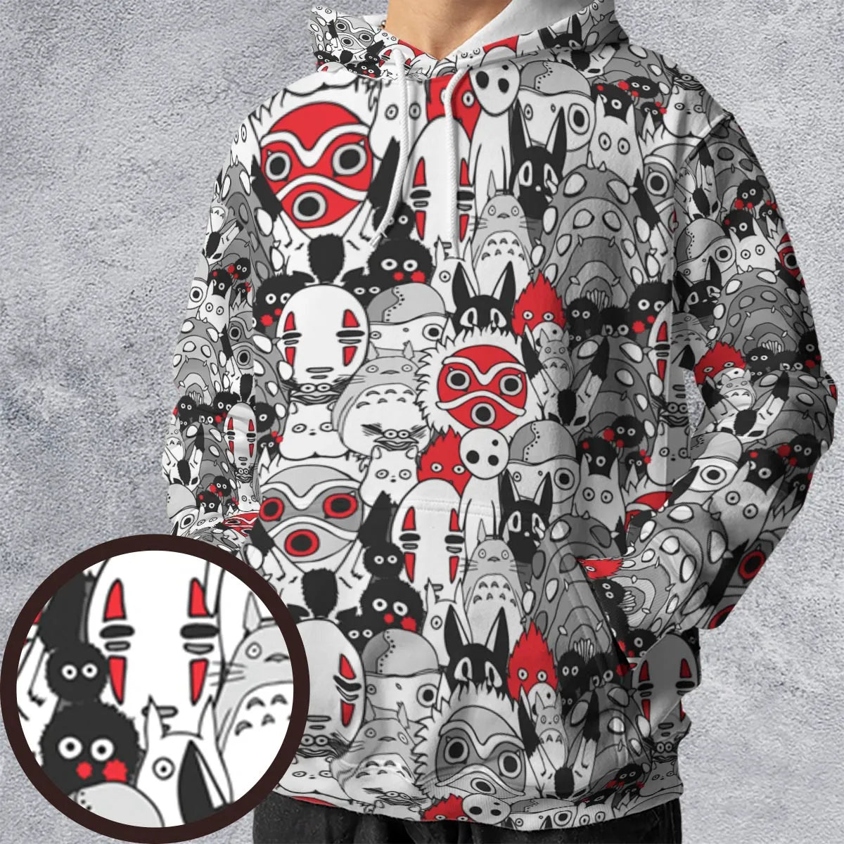 Full Print Hoodie - VLA9NN2Q
