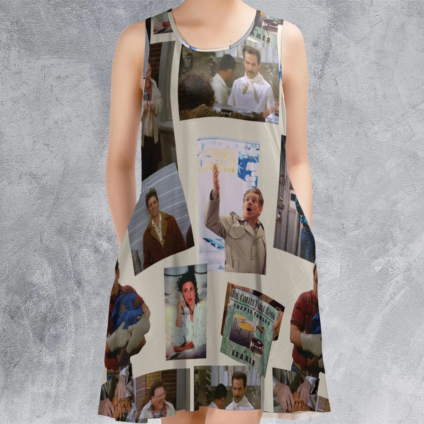 Casual Sleeveless Dress - 9KU7KYF7