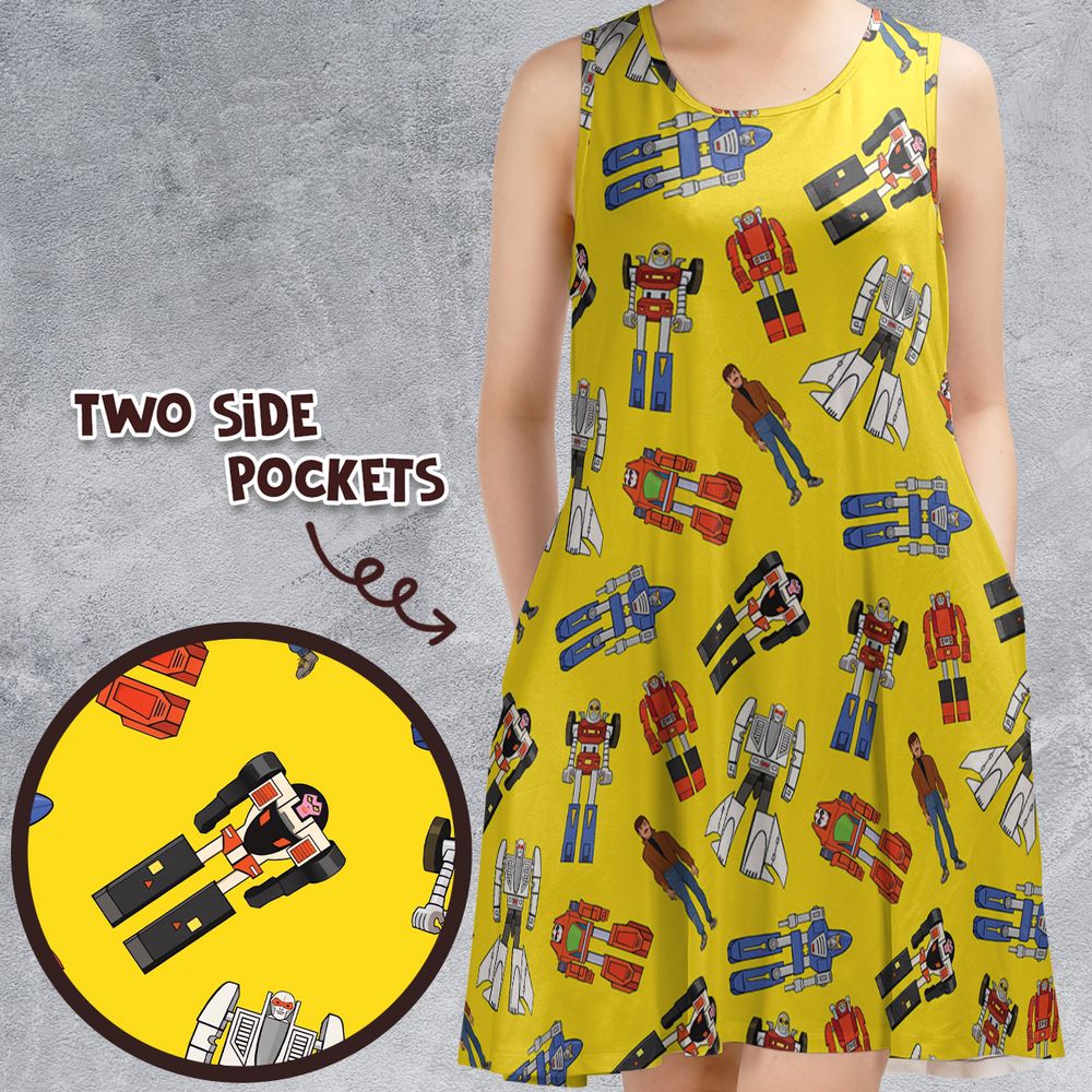 Sleeveless Dress - U2ADNMT4 -  - 1