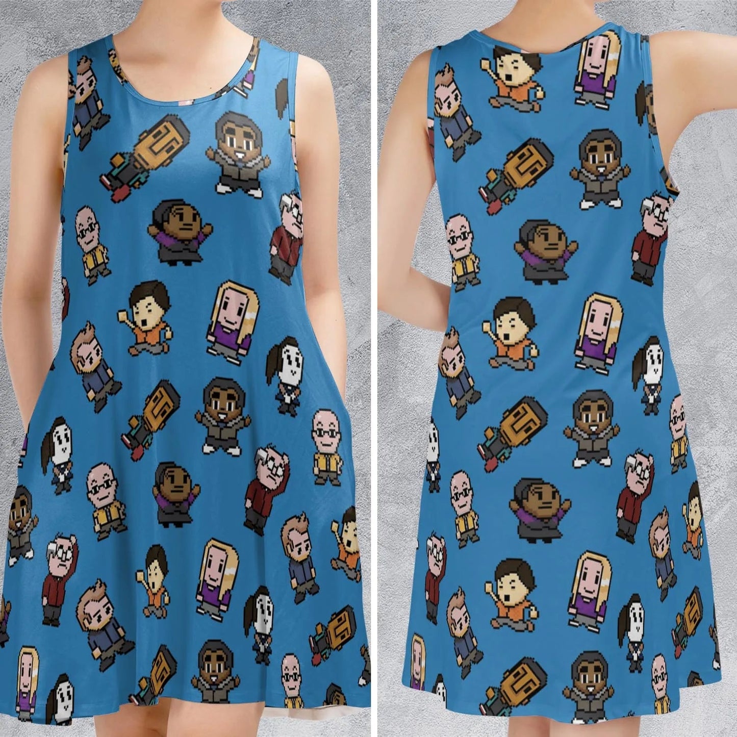 Casual Sleeveless Dress - Z2QEPAAY