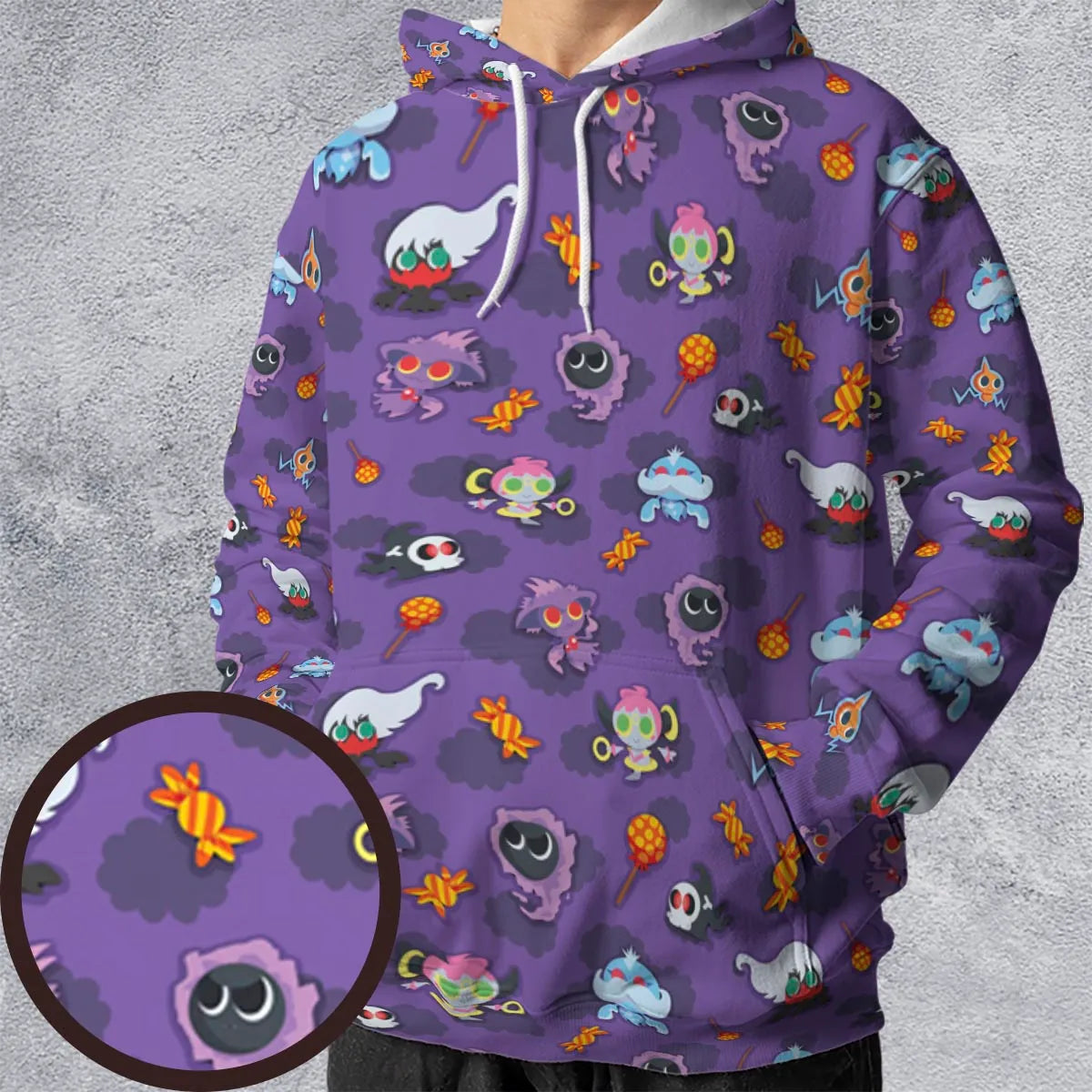 Full Print Hoodie - 2795RFJY
