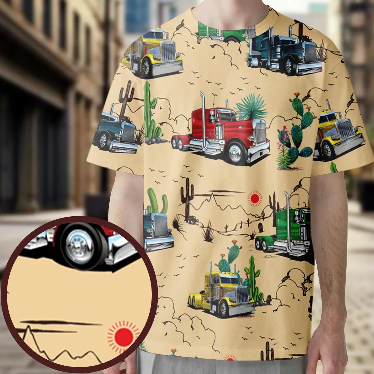 Full Print T-Shirt - 3682QUFG