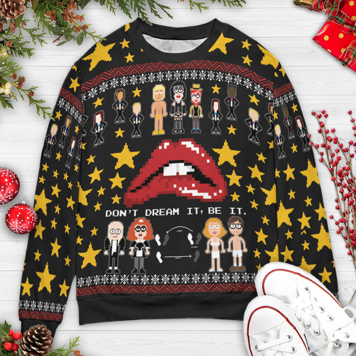 Ugly Christmas Sweatshirt - V6SLLPGK