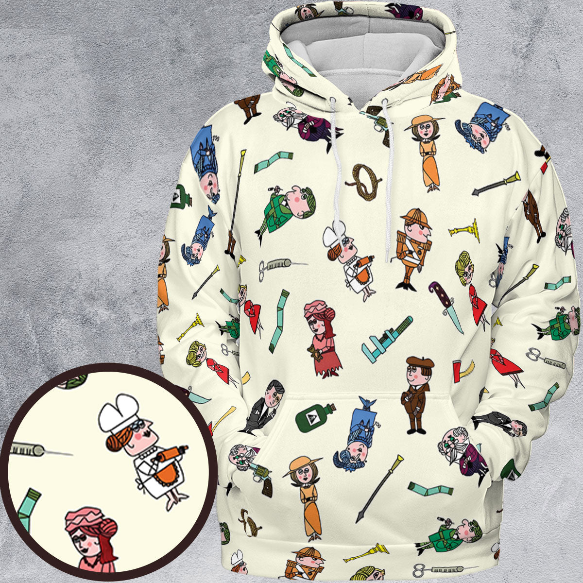 Full Print Hoodie - L572B3DB