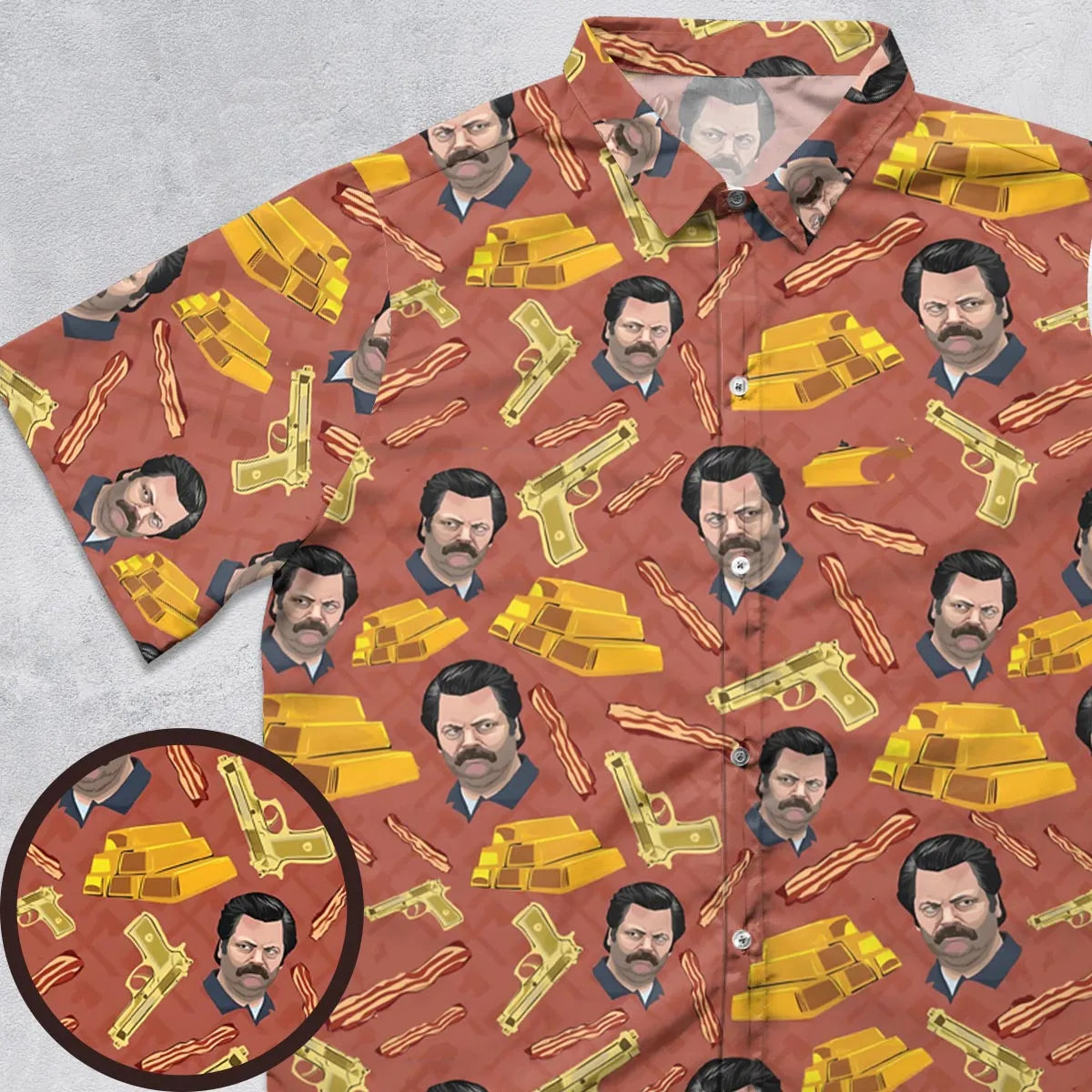 Short Sleeve Button Shirt - SLNJ1ZYC