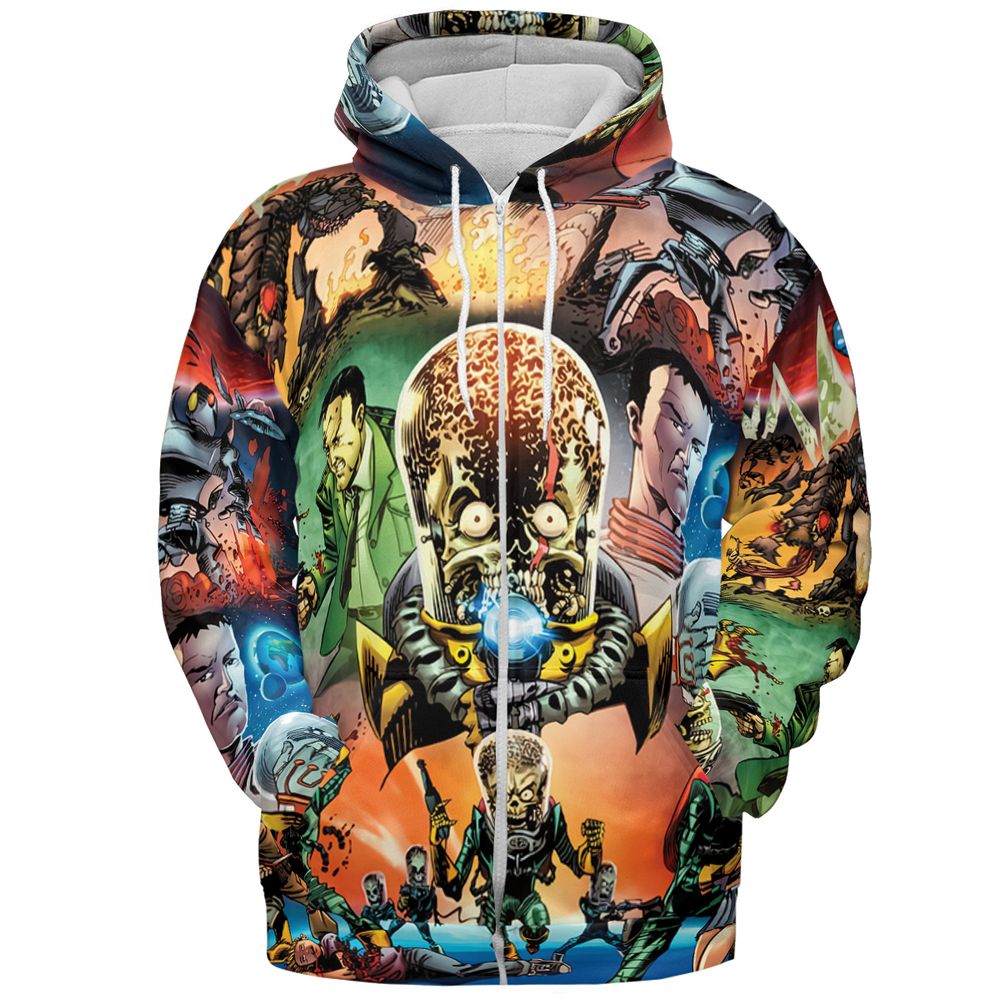 All-over Print Hoodie - ZBH7ATKN -  - 3