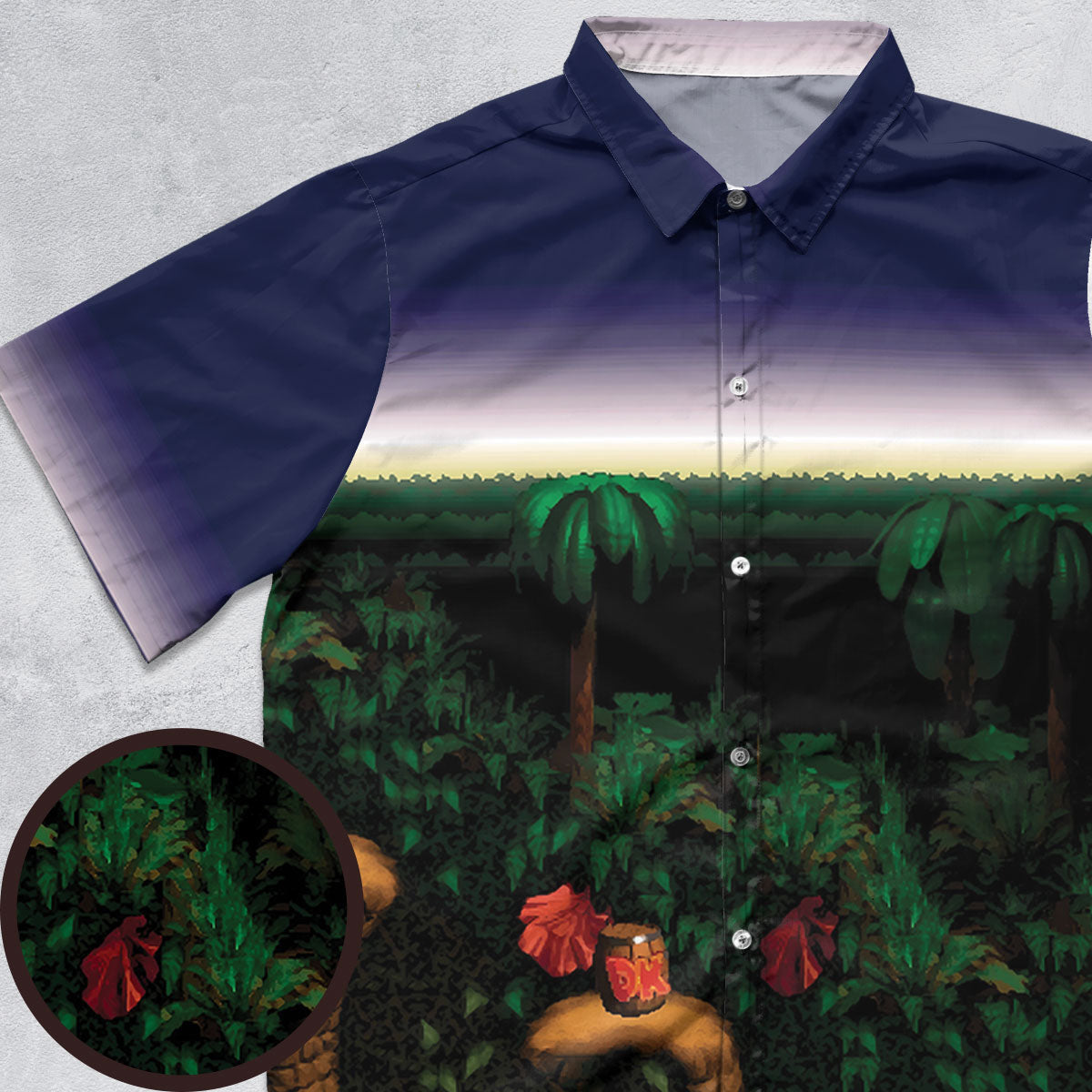 Short Sleeve Button Shirt - 8W2VVTDS