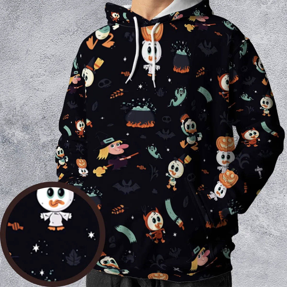 Full Print Hoodie - XEJ5WDVM