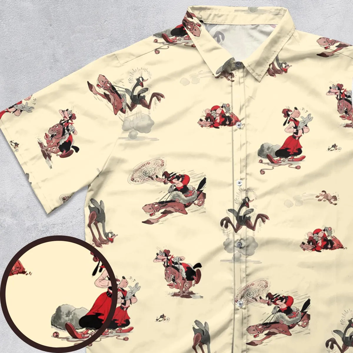 Short Sleeve Button Shirt - BWZTHRUM