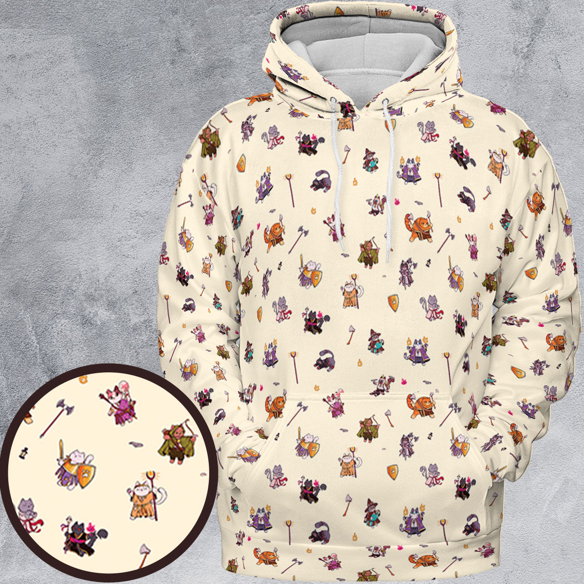 Full Print Hoodie - BZXJG2Y9