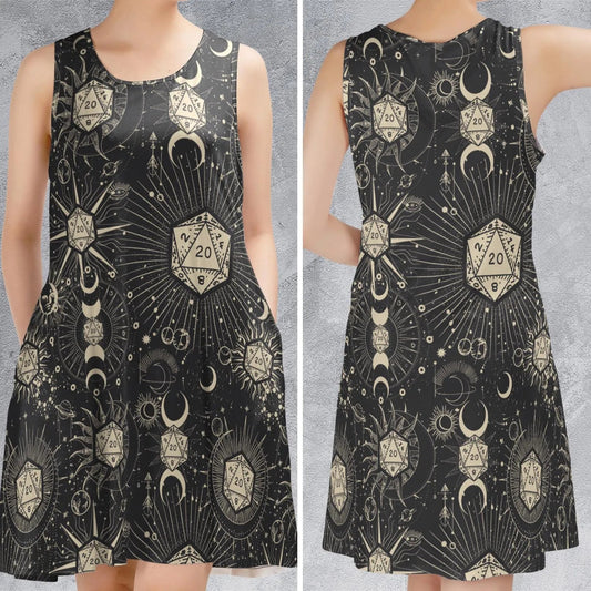 Casual Sleeveless Dress - 2NVCPHS1