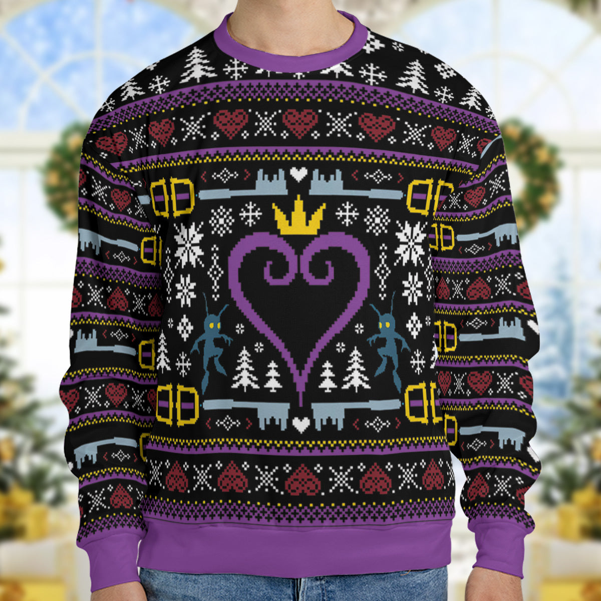 Ugly Christmas Sweatshirt - 21HRLWZR