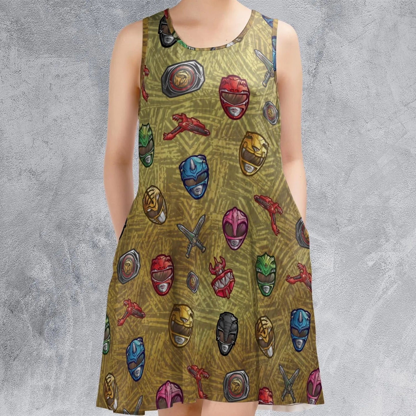 Casual Sleeveless Dress - MPLHB4HN