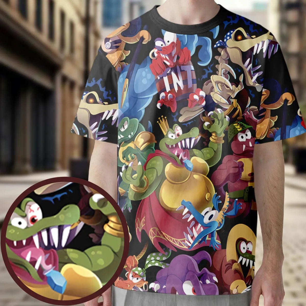 Full Print T-Shirt - NJ2P3DDR