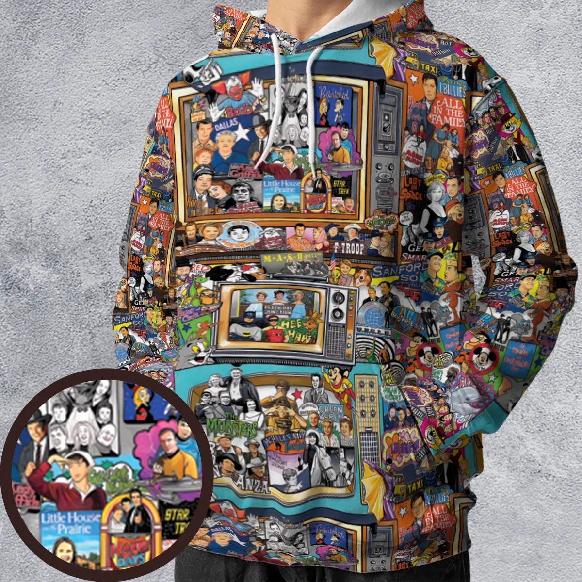 Full Print Hoodie - G9C8FZHR