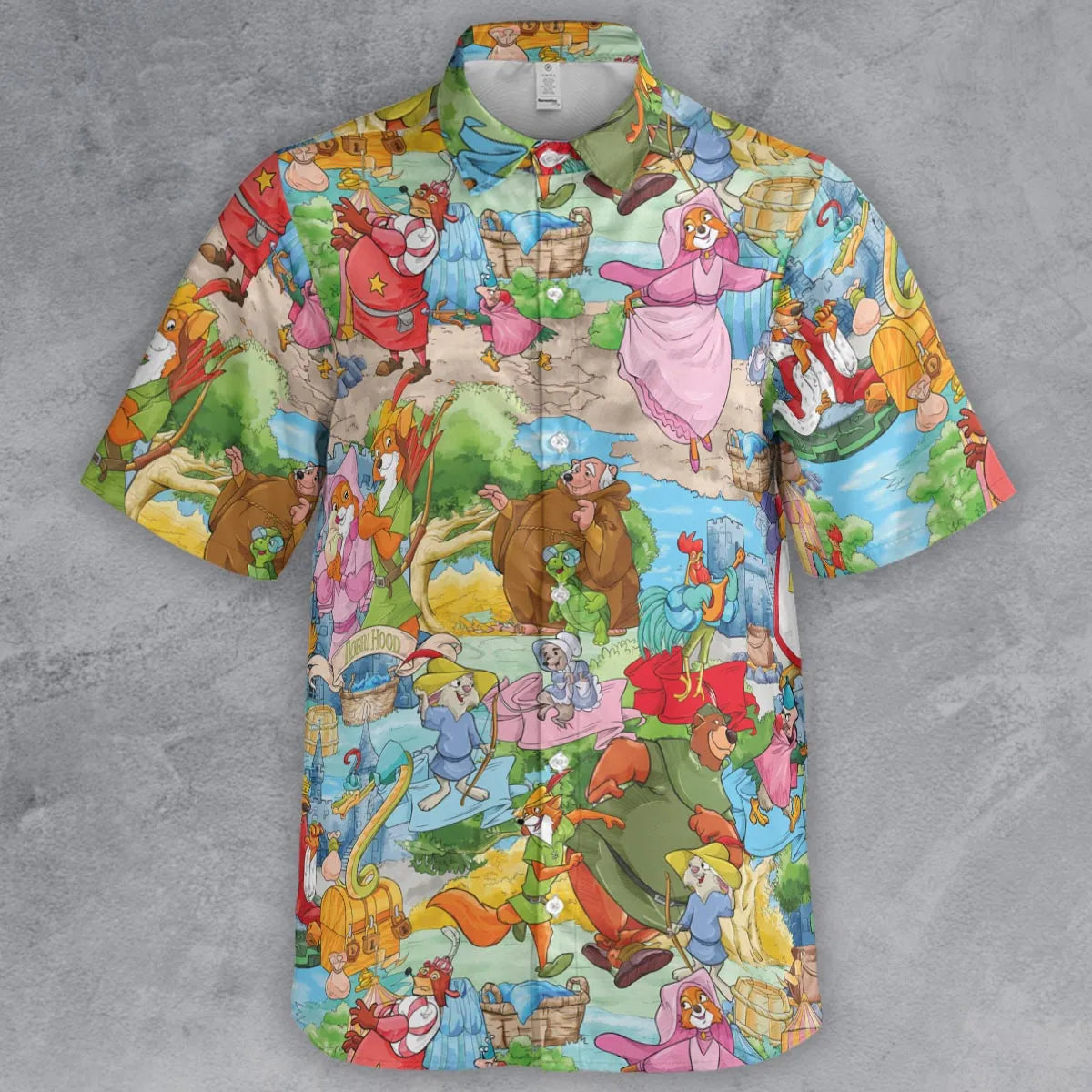 Short Sleeve Button Shirt - QUJHY322