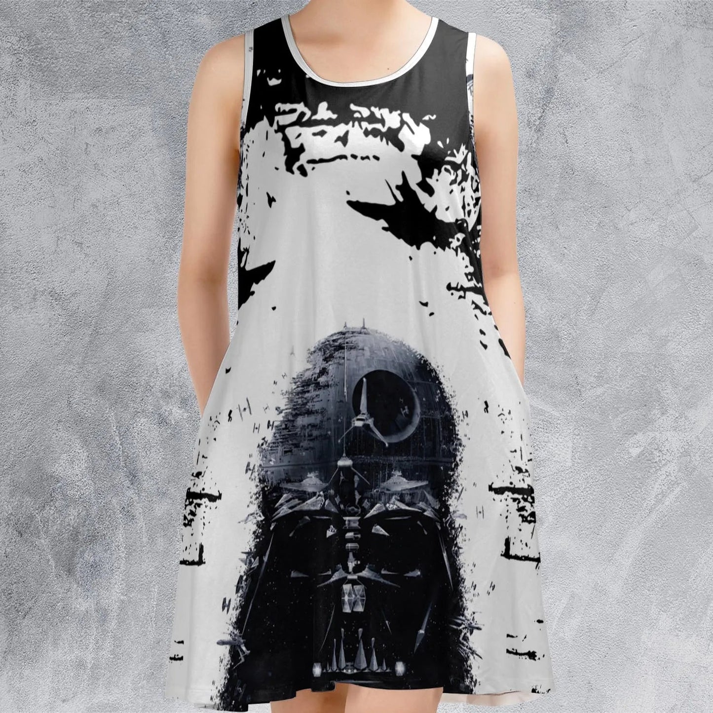Casual Sleeveless Dress - V4USPVKW