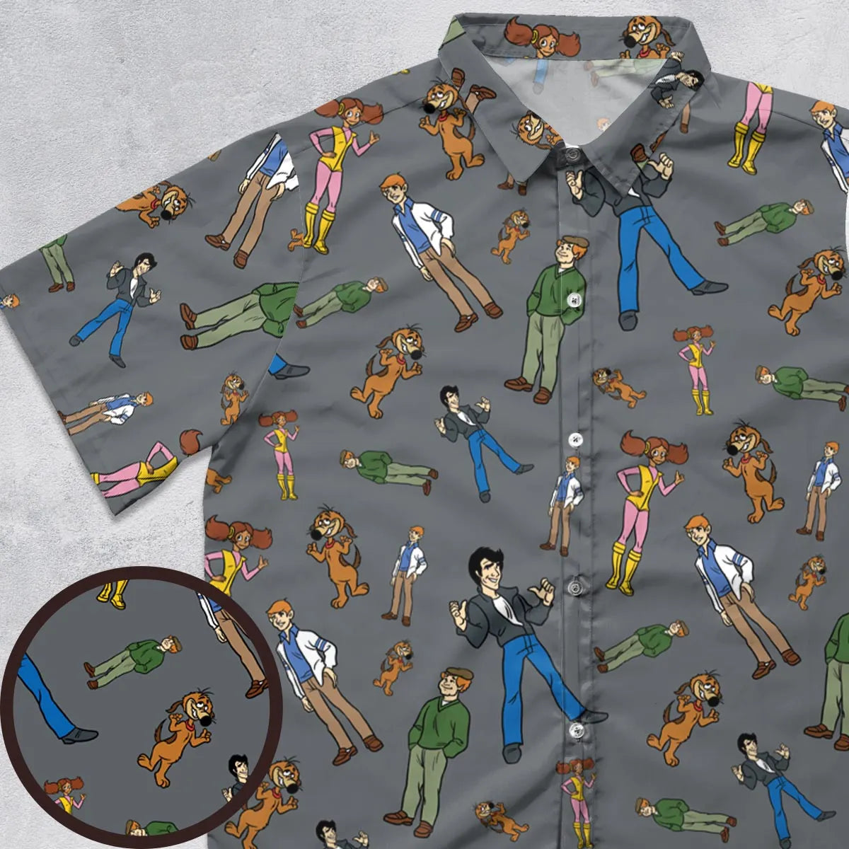 Short Sleeve Button Shirt - K51RGT8Z