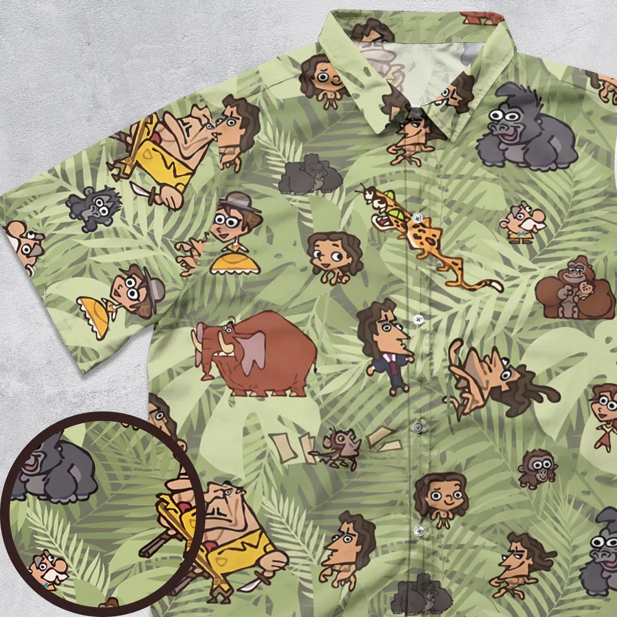 Short Sleeve Button Shirt - SPDFKU83