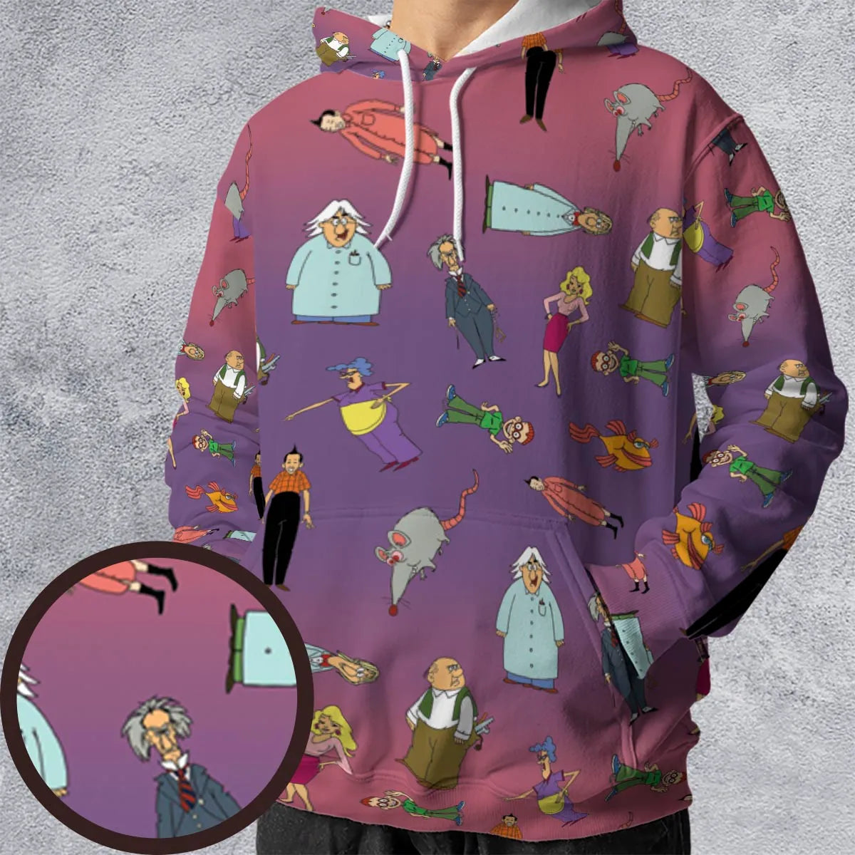 Full Print Hoodie - XHJ2USCM