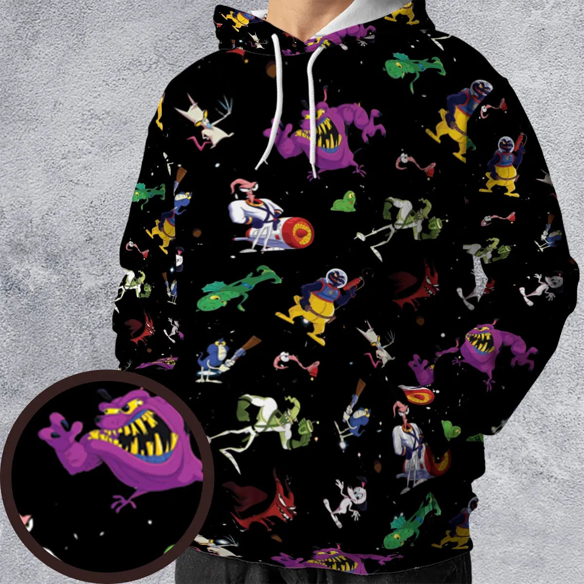 Full Print Hoodie - 2KVZJCPM