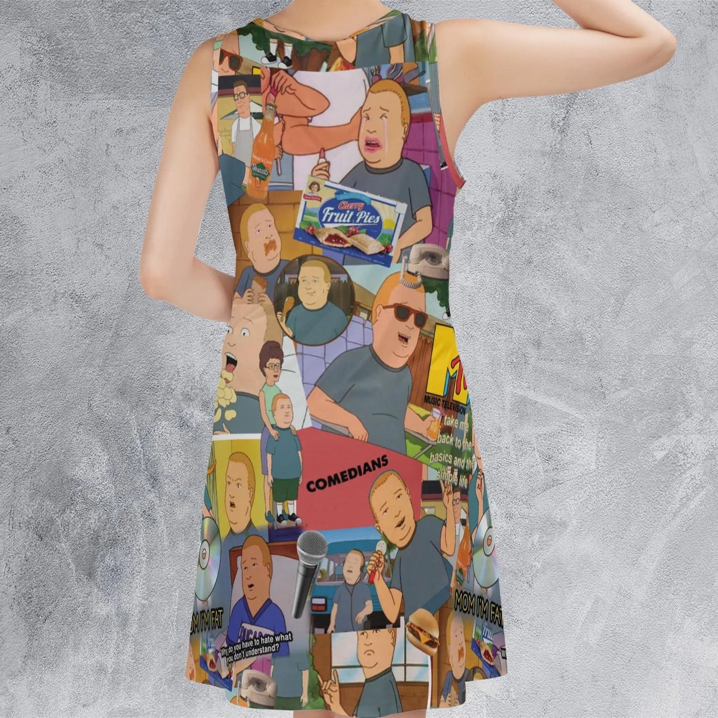 Casual Sleeveless Dress - KCFZ28NT