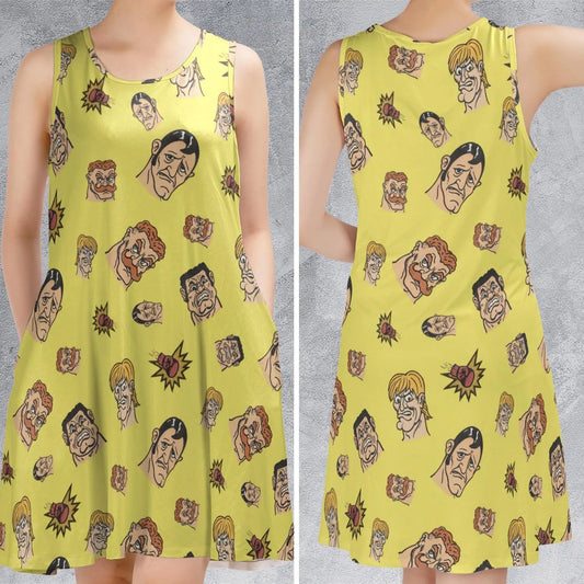 Casual Sleeveless Dress - ABD21KBB