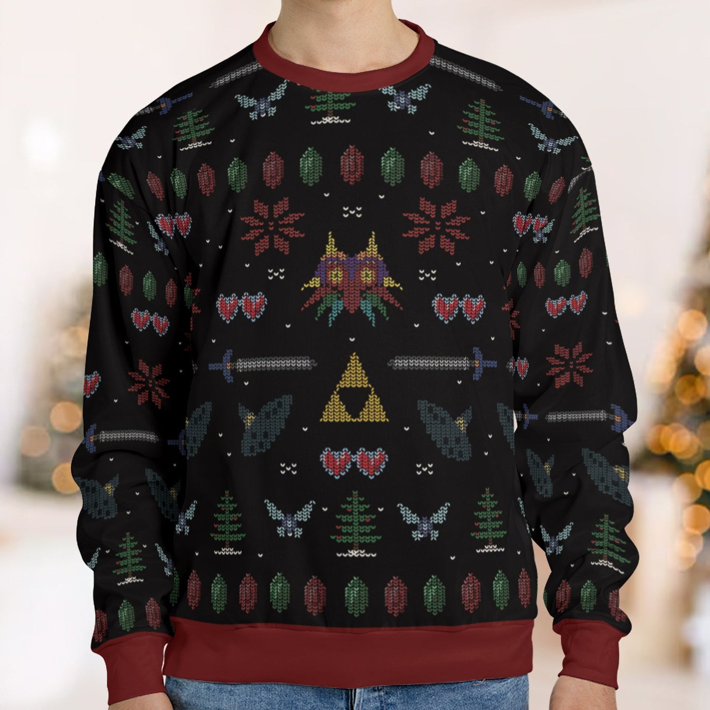 Ugly Christmas Sweatshirt - YZJQJXY2