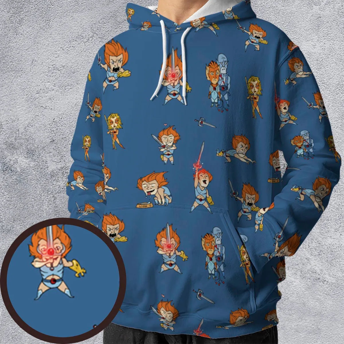 Full Print Hoodie - 1ZQ26UJZ