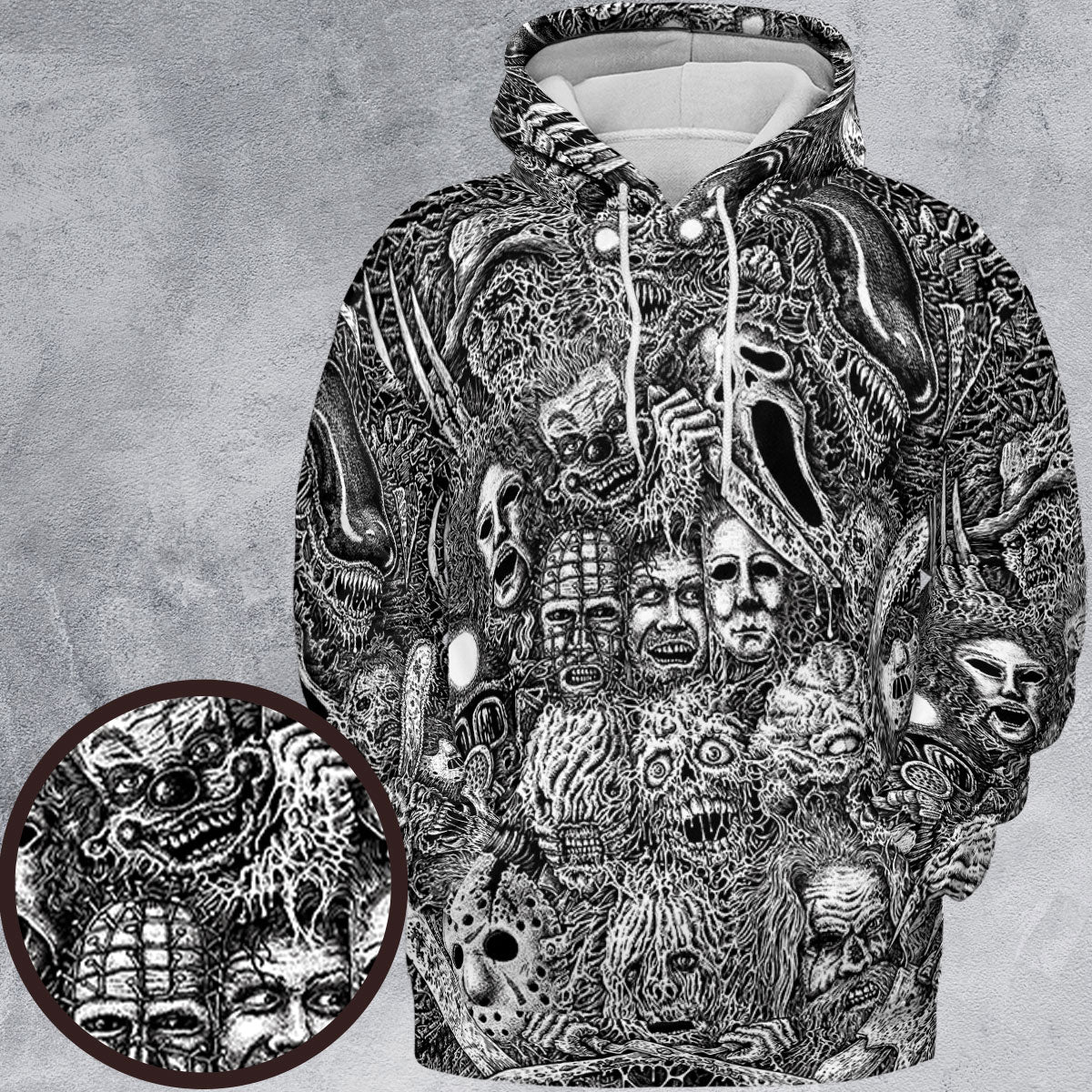 Full Print Hoodie - JZHYB68B