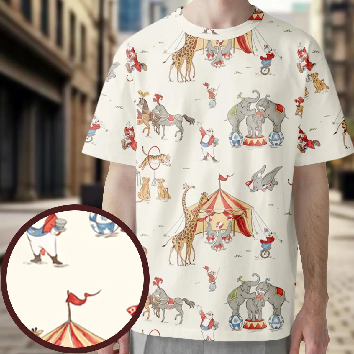 Full Print T-Shirt - 3UB1WZ6C