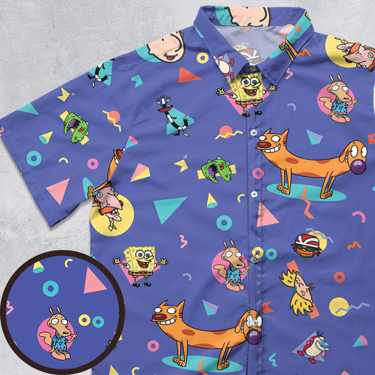 Short Sleeve Button Shirt - BARKBB8N