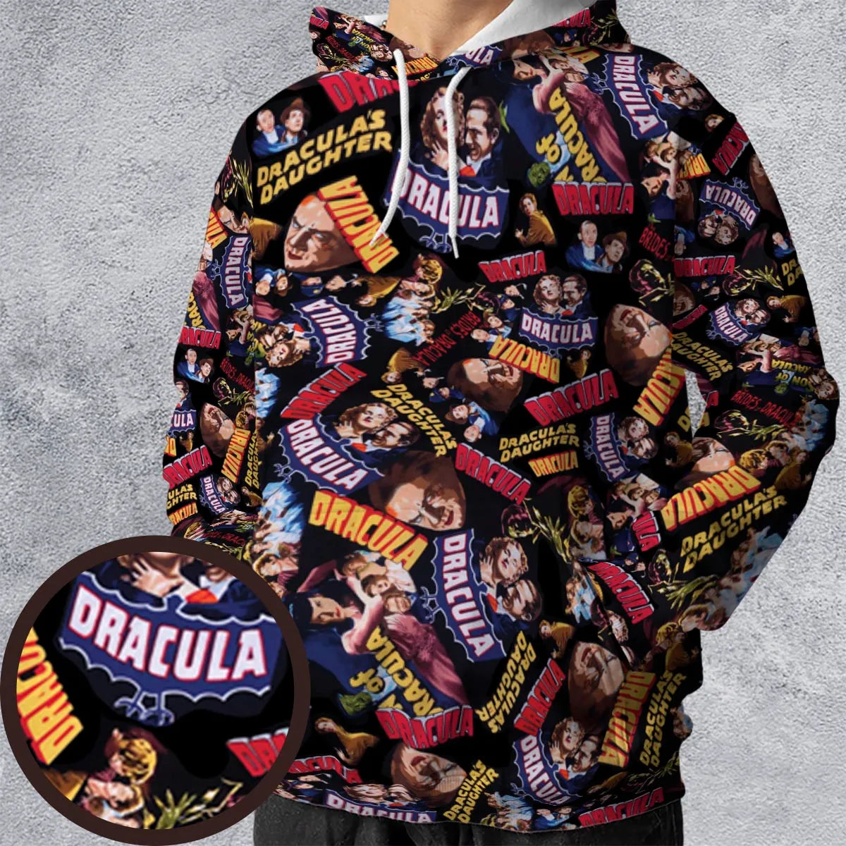 Full Print Hoodie - W7F23QN2