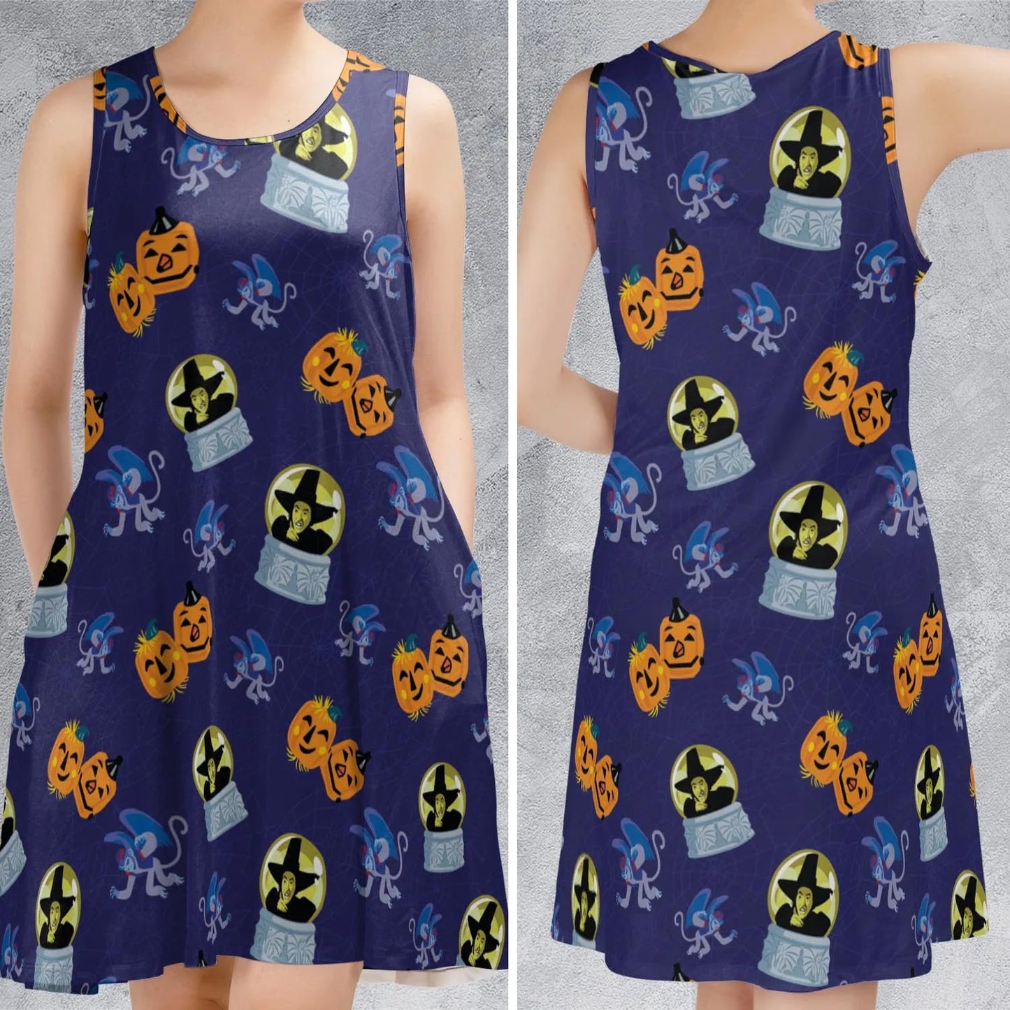 Casual Sleeveless Dress - 15Y6LWYL