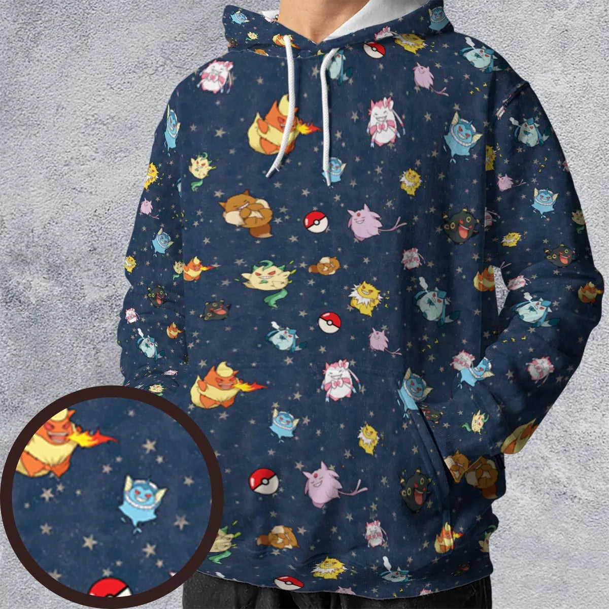Full Print Hoodie - YMYXKFDG