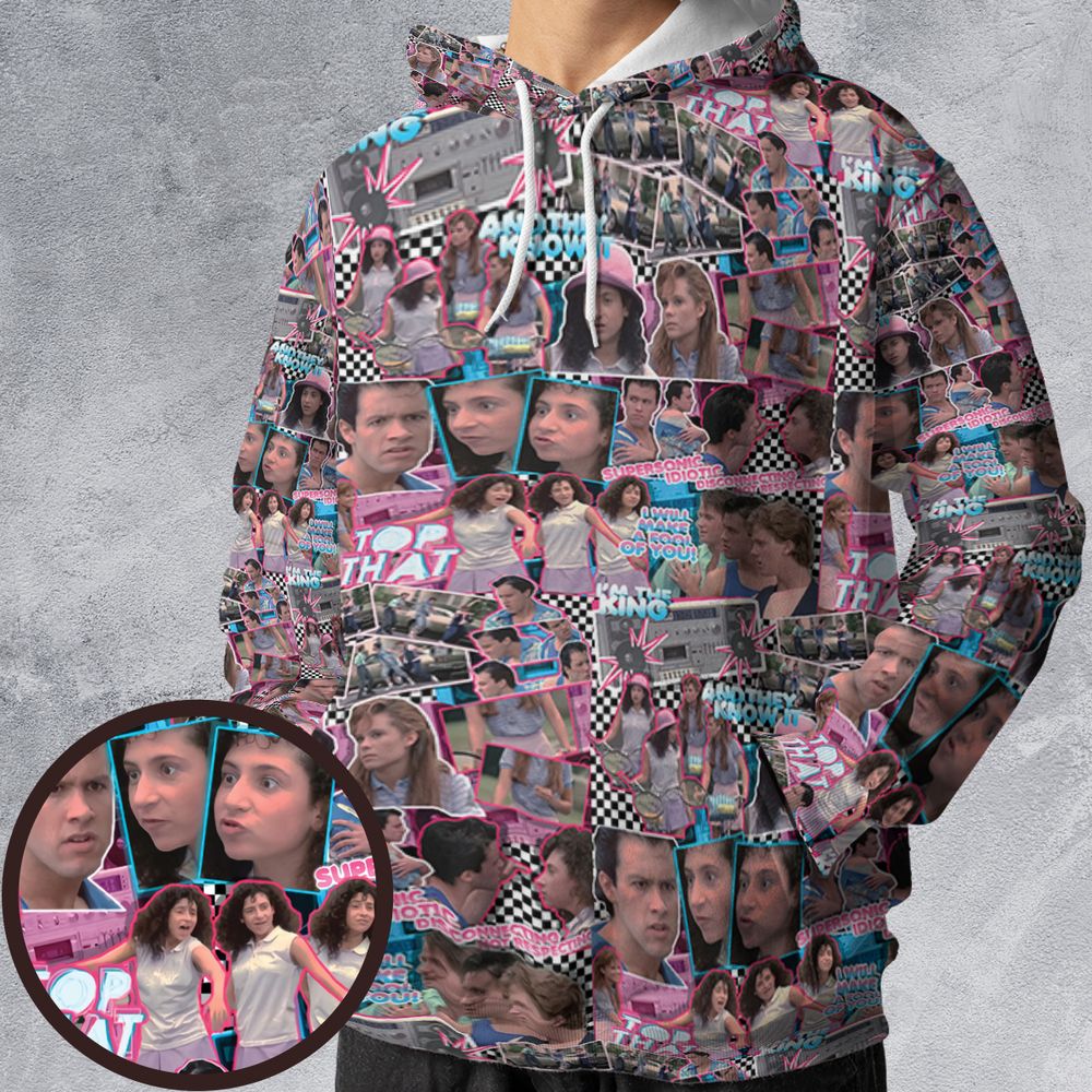 All-over Print Hoodie - LMP4S5VH -  - 1