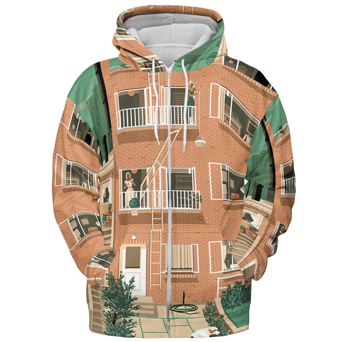 Full Print Hoodie - 85VWAEH4