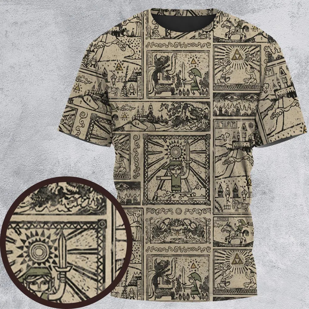 Full Print T-Shirt - YS5L3H51
