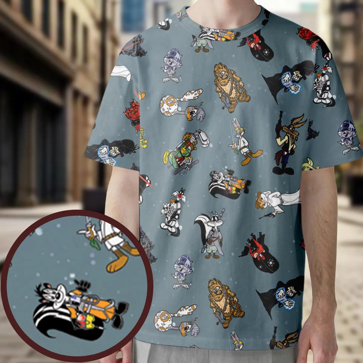 Full Print T-Shirt - E4AF3K43