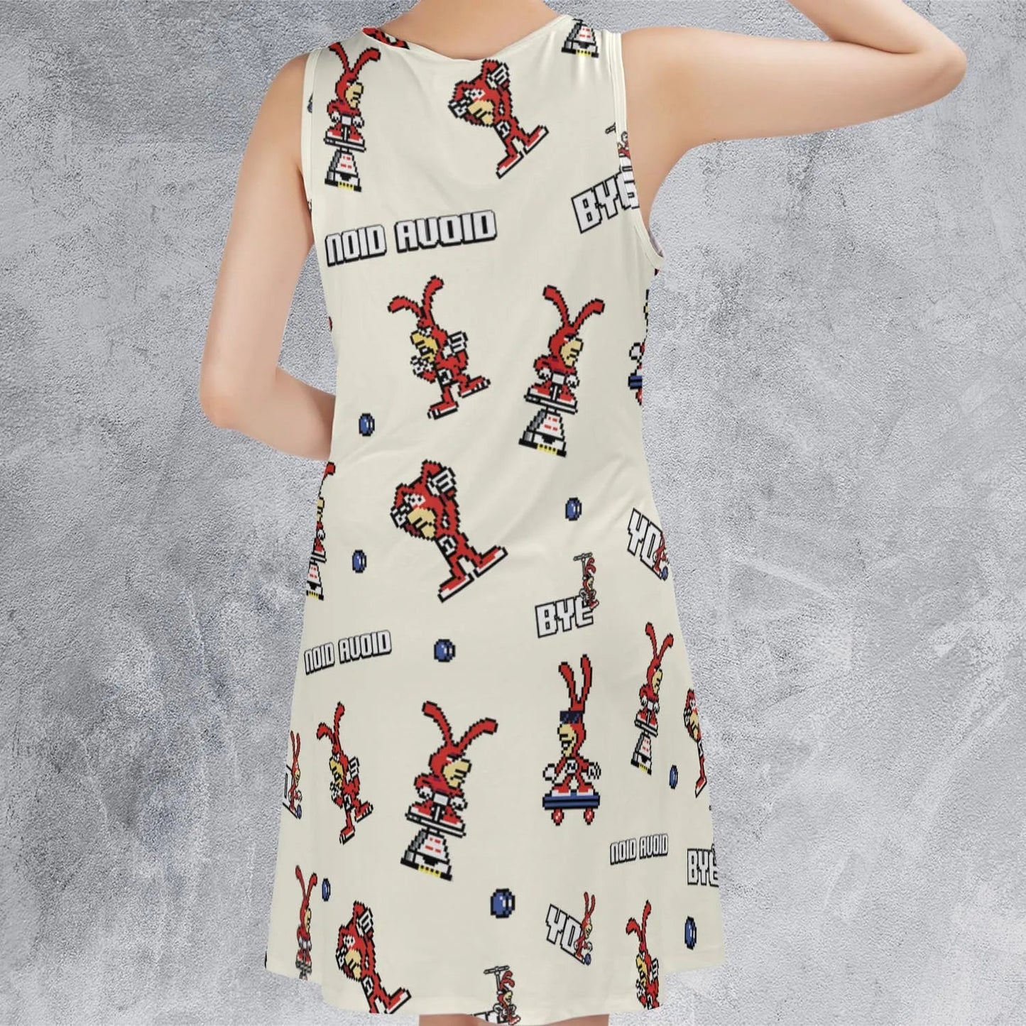 Casual Sleeveless Dress - 41ECUKDA