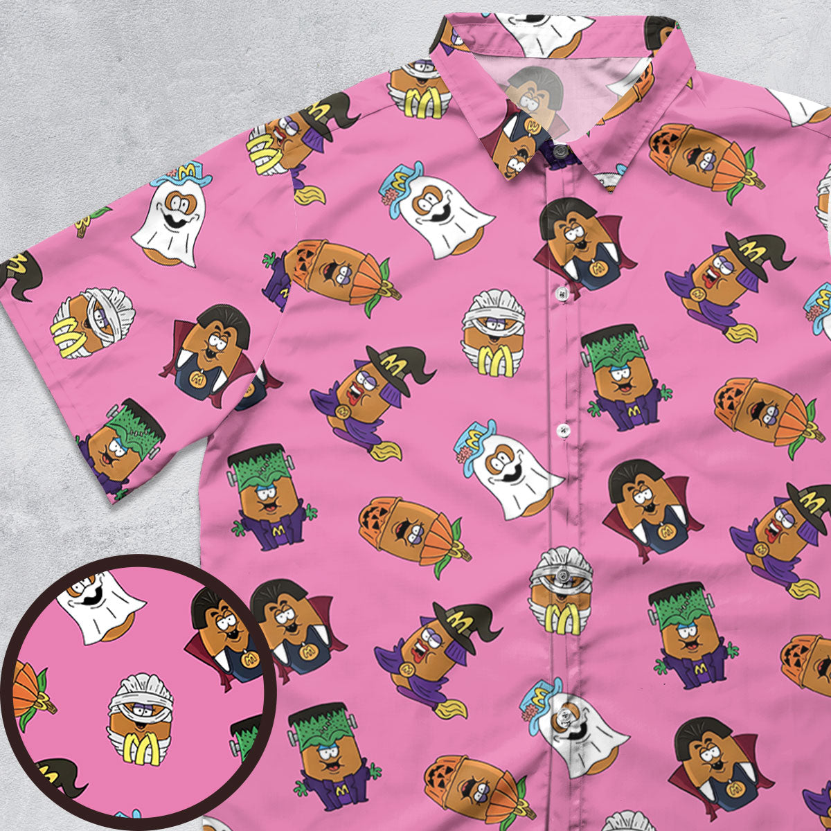Short Sleeve Button Shirt - Y355CQBM