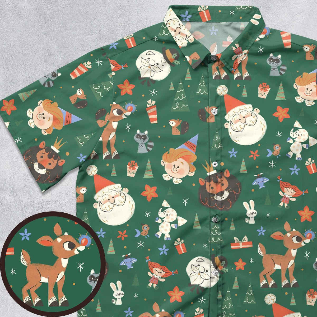 Short Sleeve Button Shirt - RSMHZ257