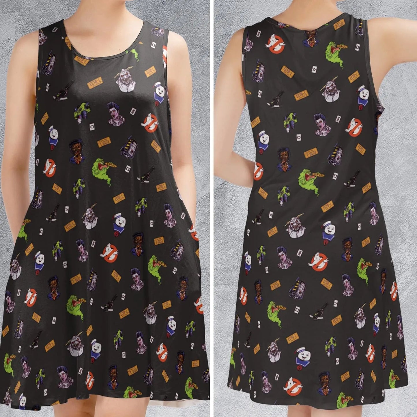 Casual Sleeveless Dress - STMCJJM4