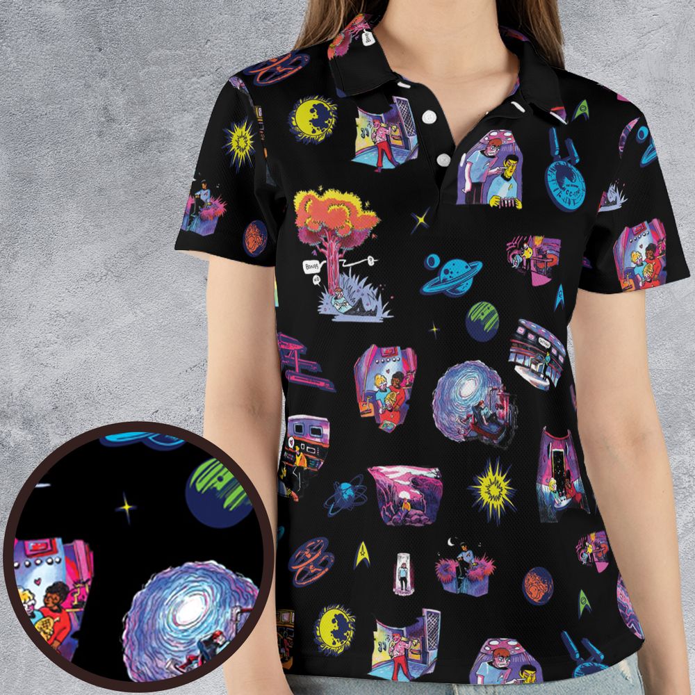 AOP Men/Women Polo Shirt - CH9T2HB9 -  - 4