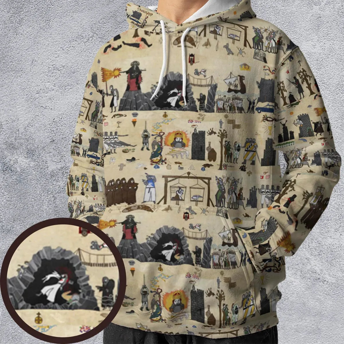 Full Print Hoodie - Y99PQ5PL
