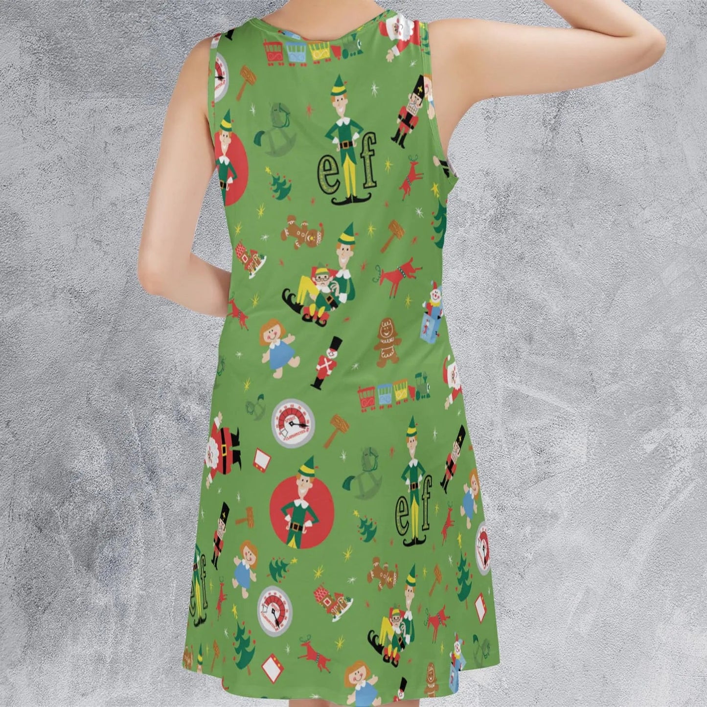 Casual Sleeveless Dress - T6779ZDZ