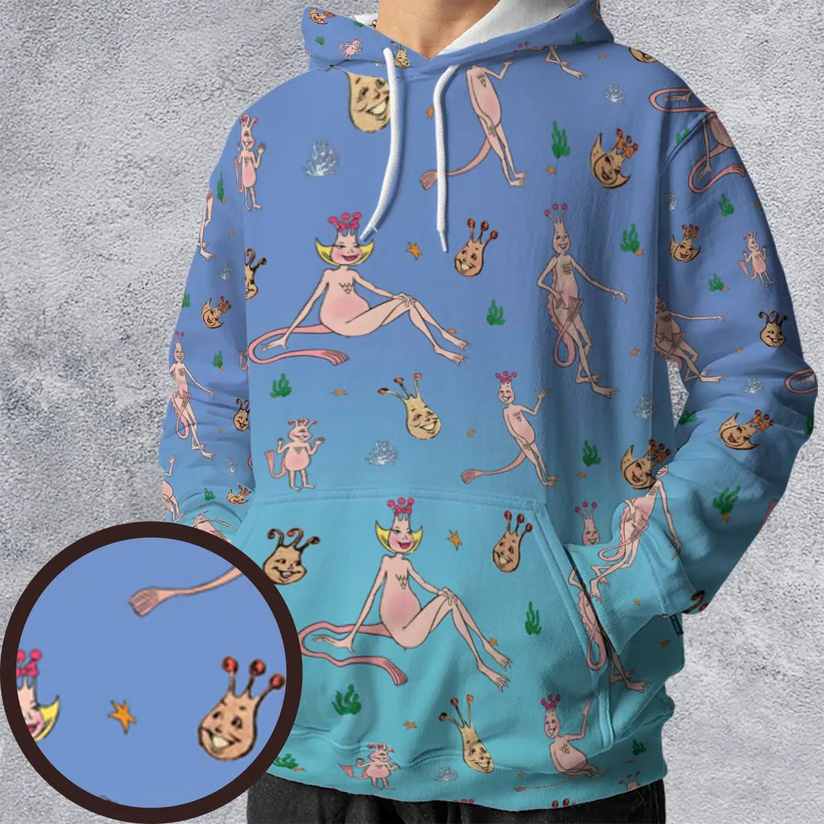 Full Print Hoodie - FM2741AA