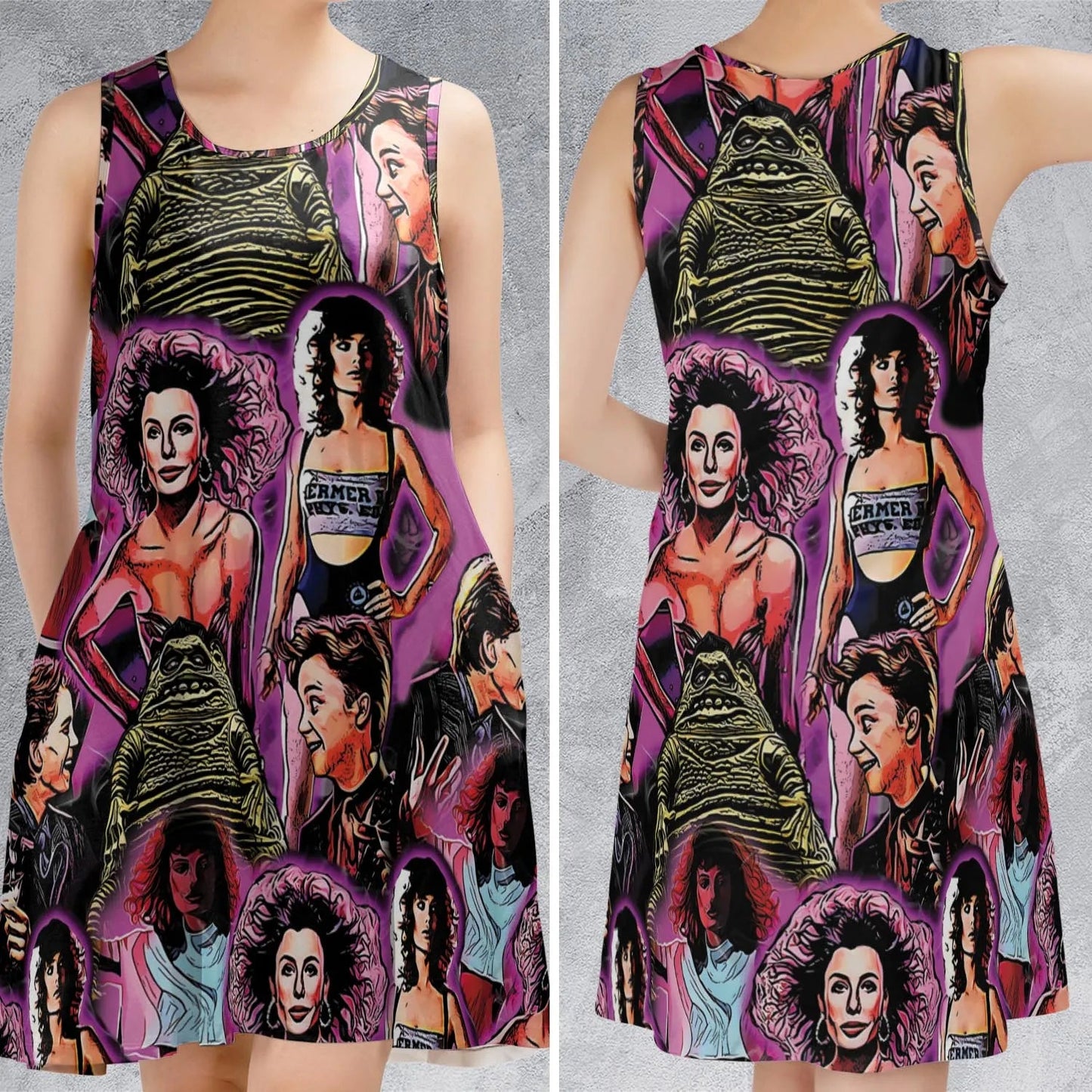 Casual Sleeveless Dress - 5MWKAL25
